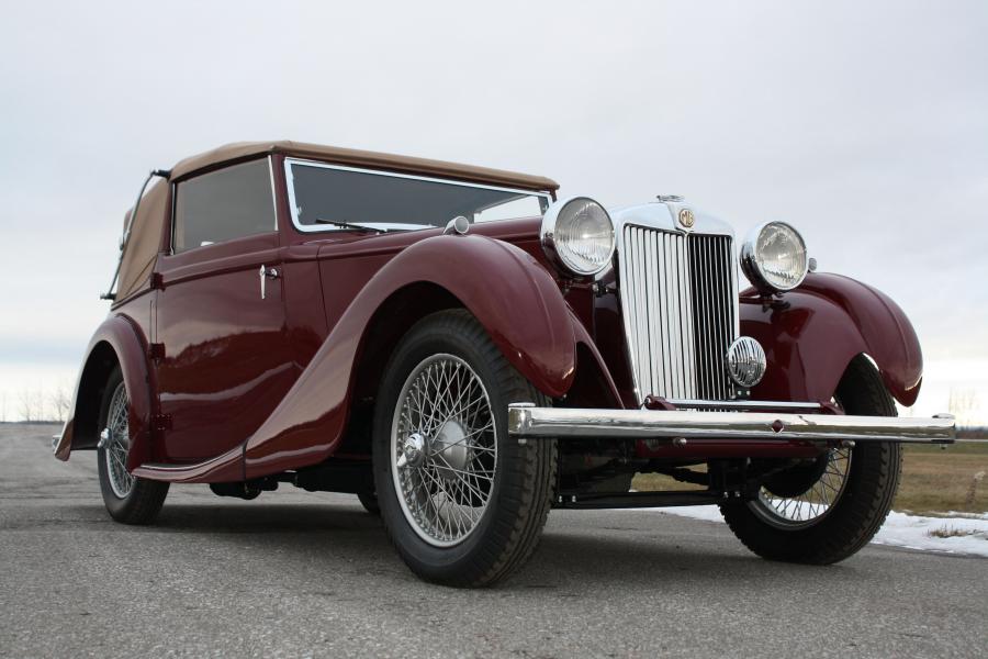  MG VA Tickford Drophead Coupe by Salmons & Sons 1939 года  (фото 1 из 14)